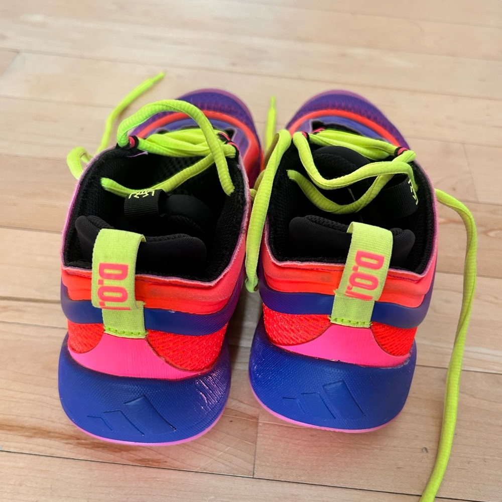 Adidas Purple and Pink D.O.N. Issue #6 Sneakers like new - Picture 13 of 14